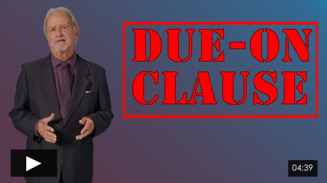 Mortgage Holder Interference in Transactions when Interest Rates Rise