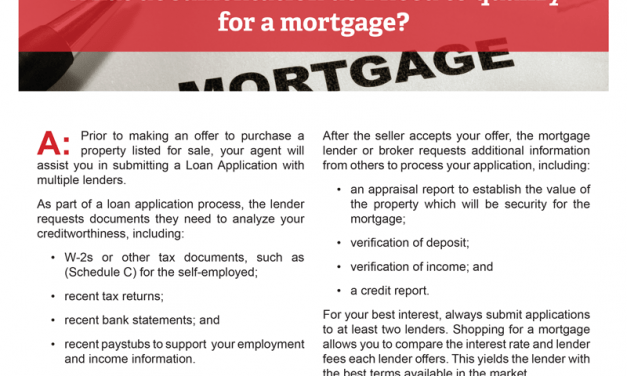 Client Q&A: What documentation do I need to qualify for a mortgage?