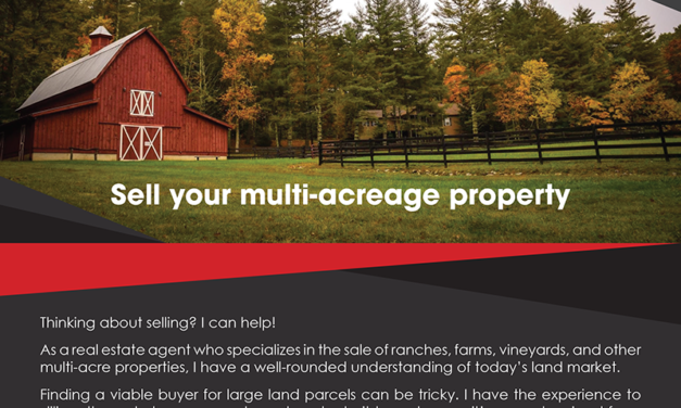 FARM: Sell your multi-acreage property