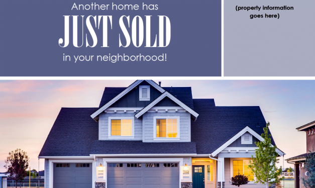 FARM: Another home has just sold in your neighborhood! – postcard