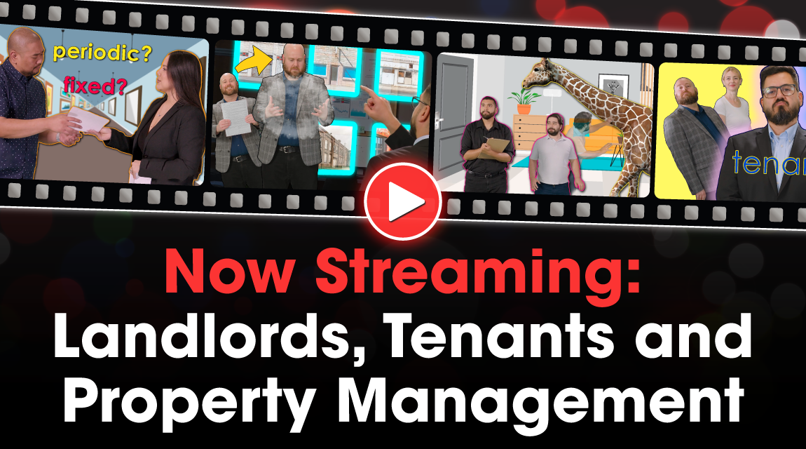 Landlords, Tenants and Property Management — now streaming on any device