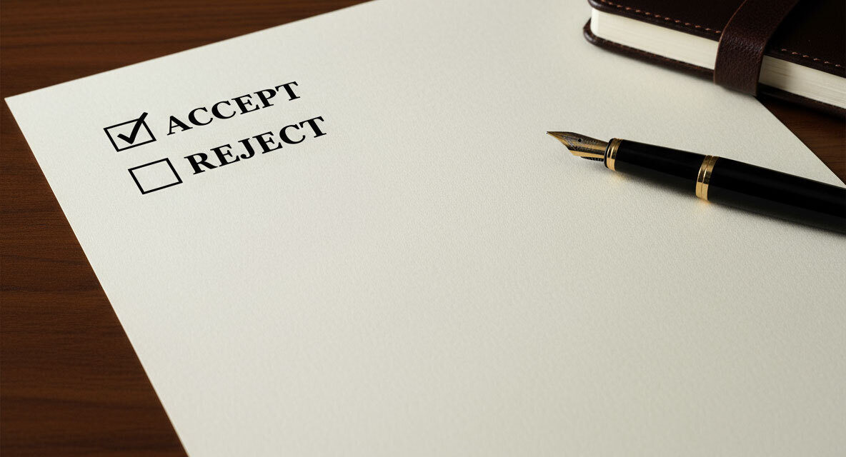 Acceptance of an offer