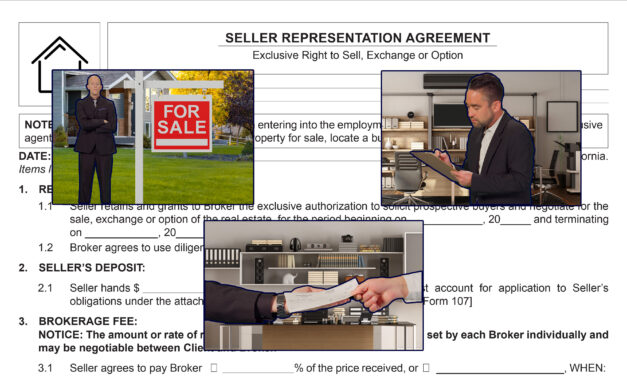 Contents of the Seller Representation Agreement