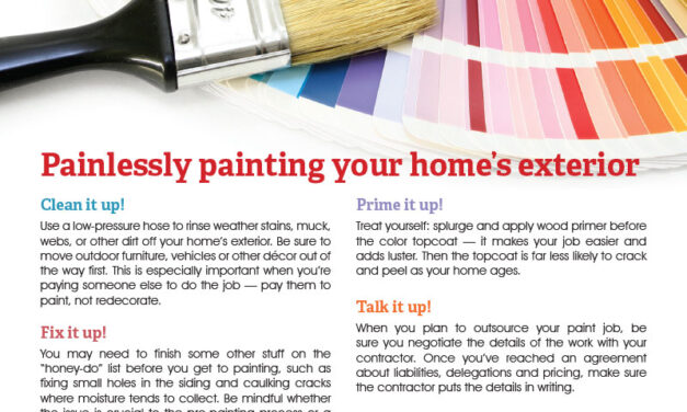 FARM: Painlessly painting your home’s exterior