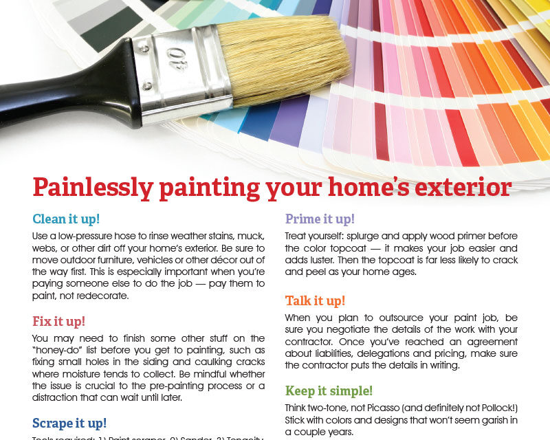FARM: Painlessly painting your home’s exterior
