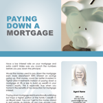 Paying down a mortgage
