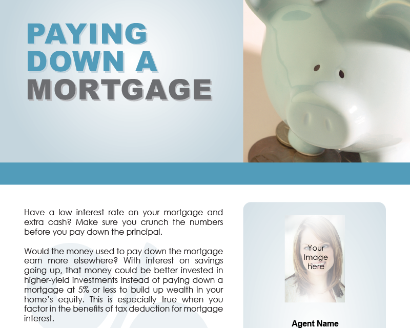FARM: Paying down a mortgage