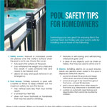 Pool safety tips