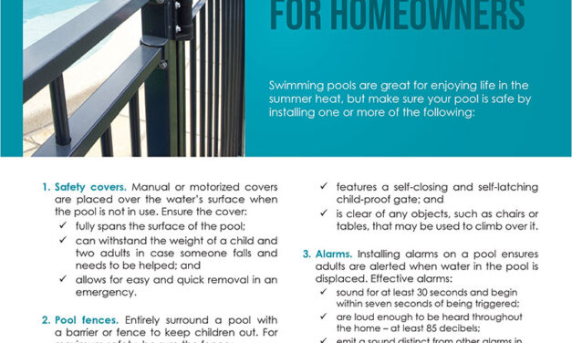 FARM: Pool safety tips for homeowners