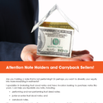 FARM: Attention Note Holders and Carryback Sellers!