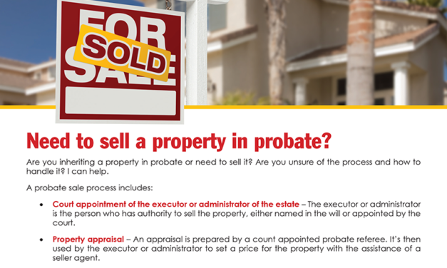 FARM: Need to sell a property in probate?