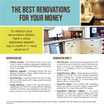 Best renovations for your money
