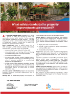 Client Q&A: What safety standards for property improvements are required?
