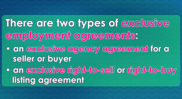Word-of-the-Week: Exclusive-right-to-sell and right-to-buy listings