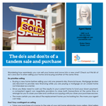 The do’s and don’ts of a tandem sale and purchase
