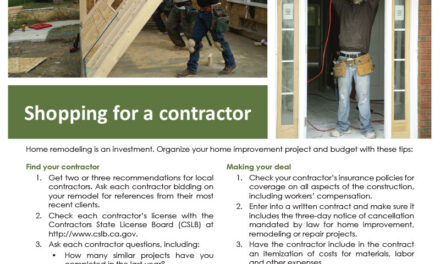 FARM: Shopping for a contractor