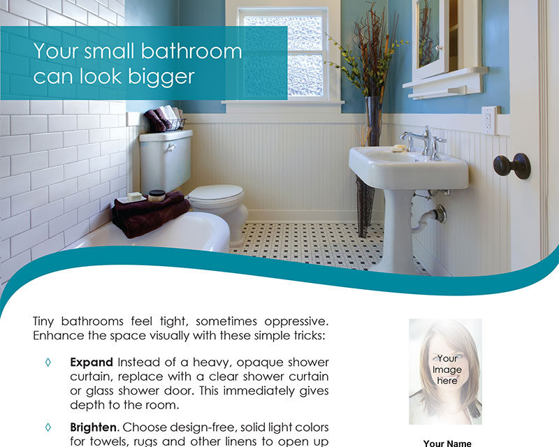 FARM: Your small bathroom can look bigger