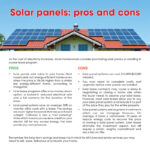 FARM: Solar panels: pros and cons