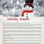 Holiday safety