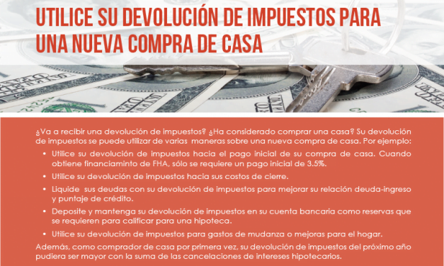 FARM: Utilice su devolución de impuestos para una nueva compra de casa