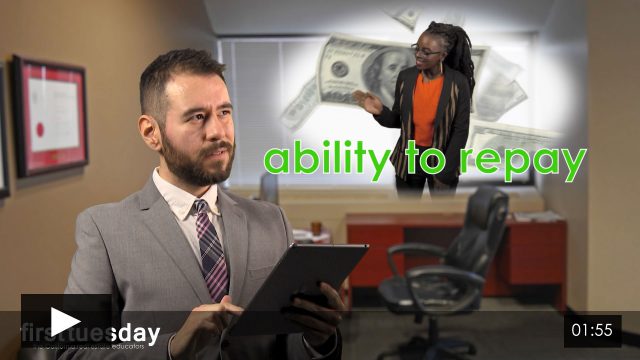 The Borrower’s Debt-to-Income Ratio and Ability to Repay