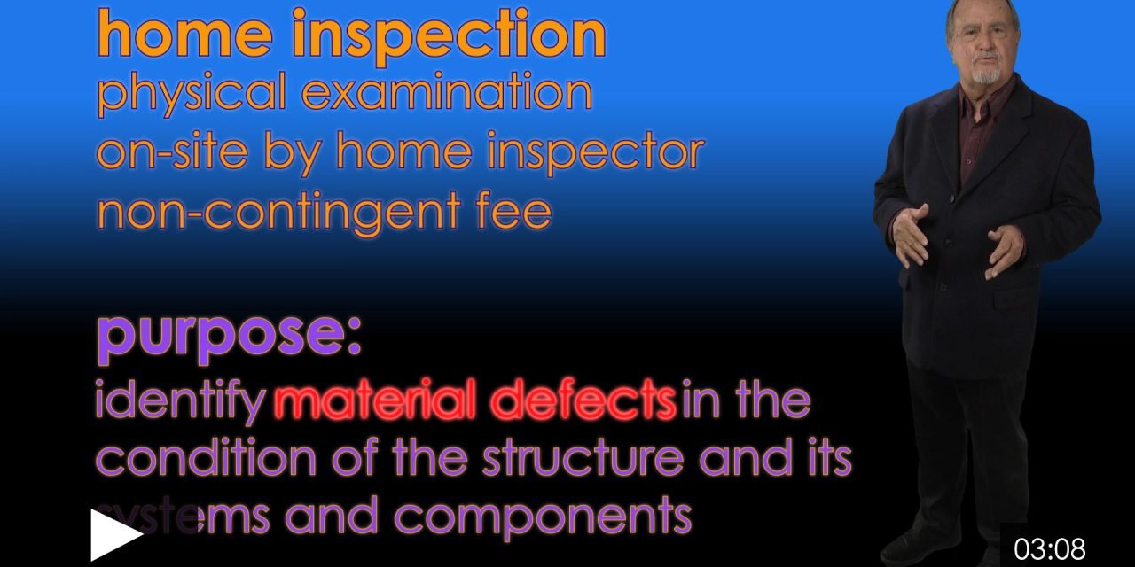 The Inspection and Report