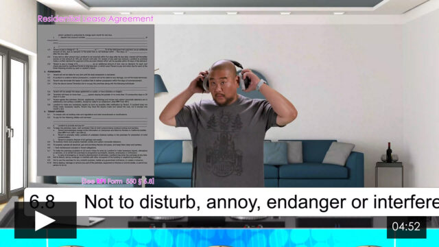 The Credit Application and Shared Provisions in Residential Rental and Lease Agreements