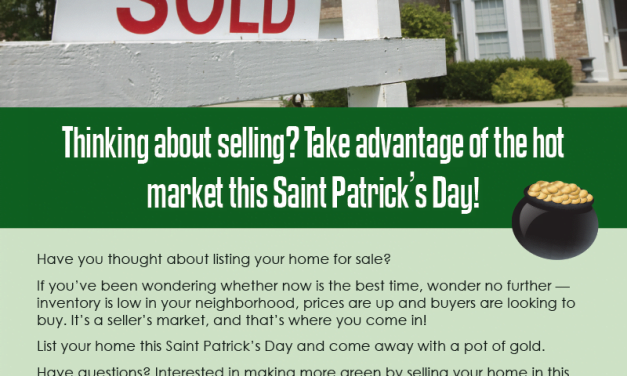 FARM: Thinking about selling? Take advantage of the hot market this Saint Patrick’s Day!
