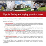 FARM: Tips for finding and buying your first home