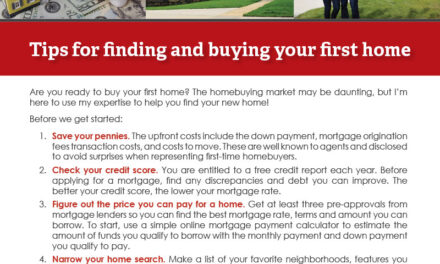 FARM: Tips for finding and buying your first home
