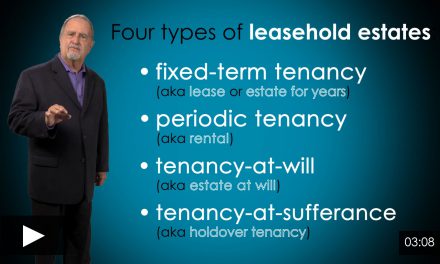 Types of Leaseholds