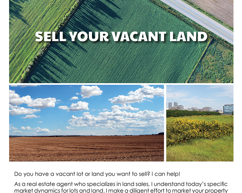 FARM: Sell your vacant land