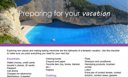 FARM: Preparing for your vacation