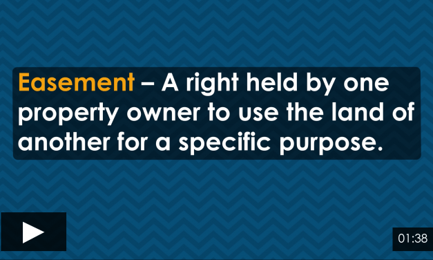 Word-of-the-Week: The Quick Tell-All about Easements