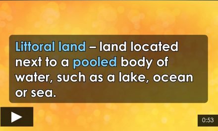 Word-of-the-Week: Littoral land