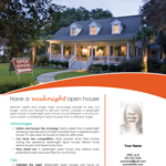 Weeknight open house