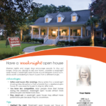 FARM: Have a weeknight open house