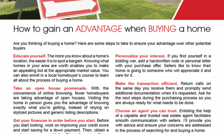 FARM: How to gain an advantage when buying a home