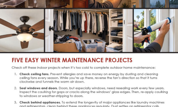 FARM: Five easy winter maintenance projects