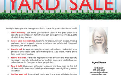 FARM: 10 tips for a successful yard sale