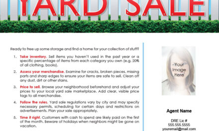 FARM: 10 tips for a successful yard sale