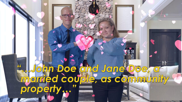 Conveying Community Property