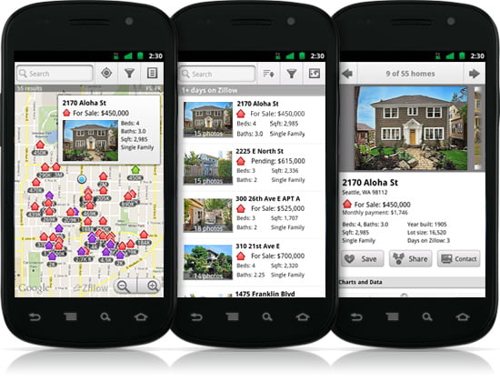 Real Estate Tech Corner: Zillow mobile app