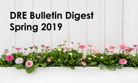 DRE Bulletin Digest Spring 2019
