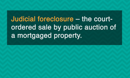 Word-of-the-Week: Judicial foreclosure