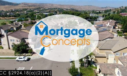 Mortgage Concepts: The California Homeowner Bill of Rights