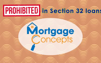 Mortgage Concepts: Section 32 restrictions, Part I