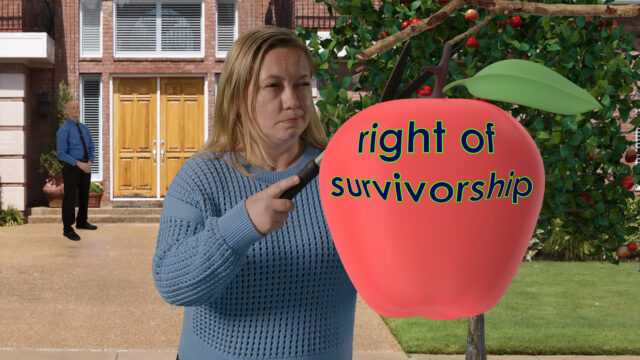 Severing Right-of-Survivorship Vestings